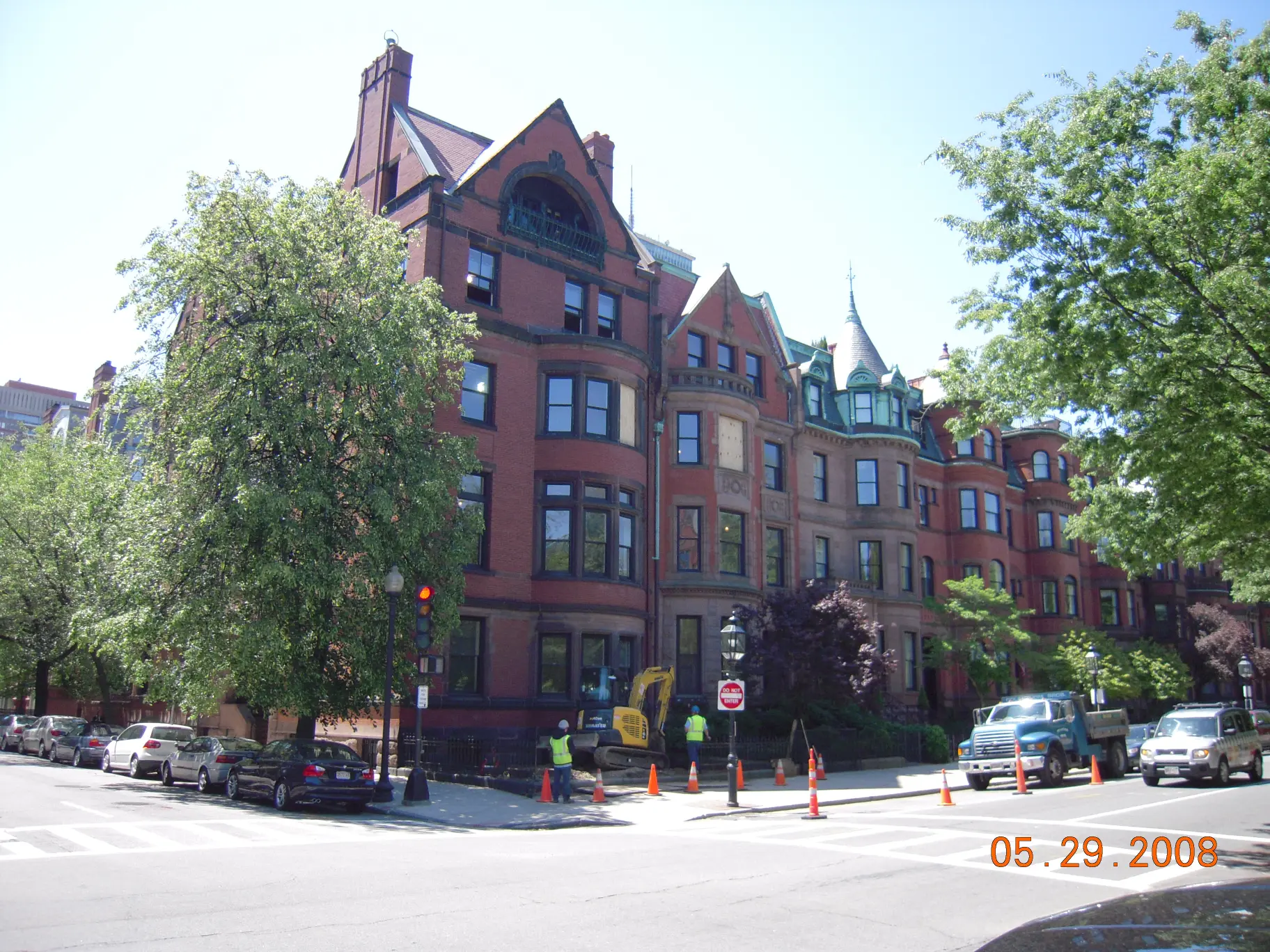 EXETER ST DURING FRONT